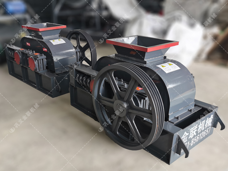 2PG400x250對輥破碎機(jī)發(fā)往湖南長沙破焦沫